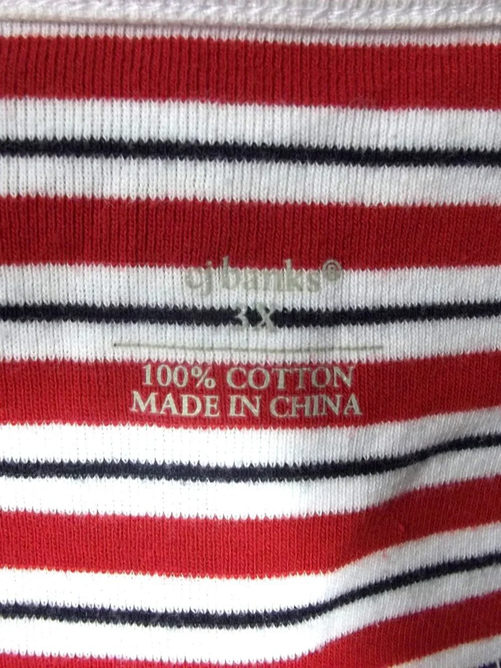 CJ Banks Womens Shirt Top Plus Size 3X V-Neck Striped Short Sleeve Red Black